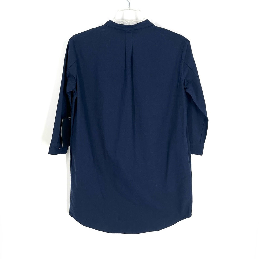 Tuckernuck POMANDER PLACE NWT French Navy Polly Shirt Dress Women’s Size XS - Picture 6 of 11